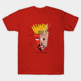 French Fries Anatomy (Version 1) T-Shirt